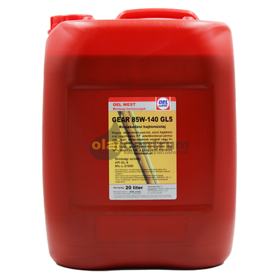 Oest közlekedési hajtóműolaj GEAR 85W-140 GL5 20liter