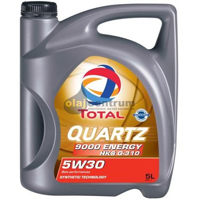Total Quartz 9000 Energy HKS G-310  5w-30 5Liter