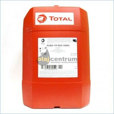 Total Rubia 8600 10W-40 20liter