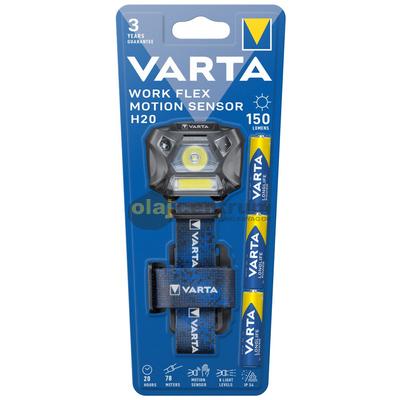 Varta Work Flex H20 Fejlámpa