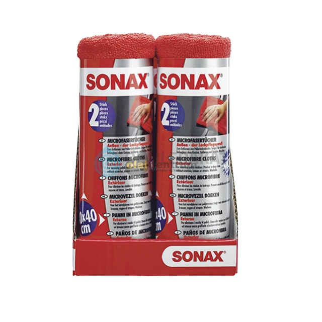 Sonax mikroszálas törlőkendő (külső) 2db